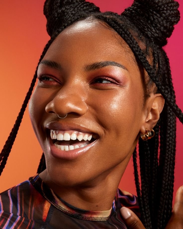Beauty client portrait